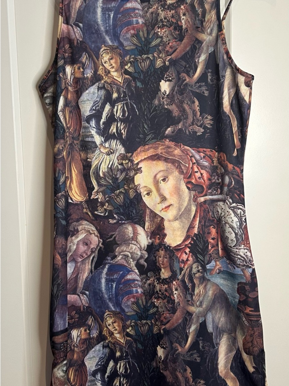La SENZA Renaissance Print Chemise romantic vintage coquettes